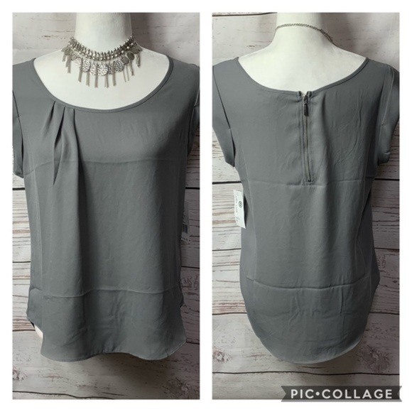 NWT Eden Ruth Holly Cap Sleeve Blouse - Picture 1 of 9